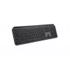 Juhtmevaba täissuuruses klaviatuur Logitech Master MX Keys S — Bluetooth, QWERTY, käärikäigustid, LED-taustvalgustus, grafiit