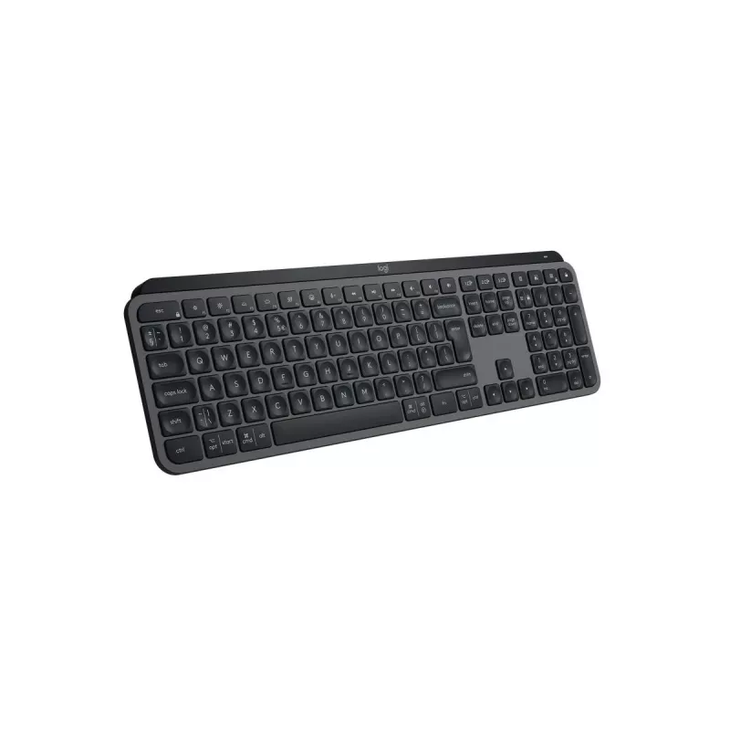 Juhtmevaba täissuuruses klaviatuur Logitech Master MX Keys S — Bluetooth, QWERTY, käärikäigustid, LED-taustvalgustus, grafiit