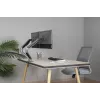 GEMBIRD reguleeritav lauale kinnitatav topelt monitorihoidja, kosmosehall