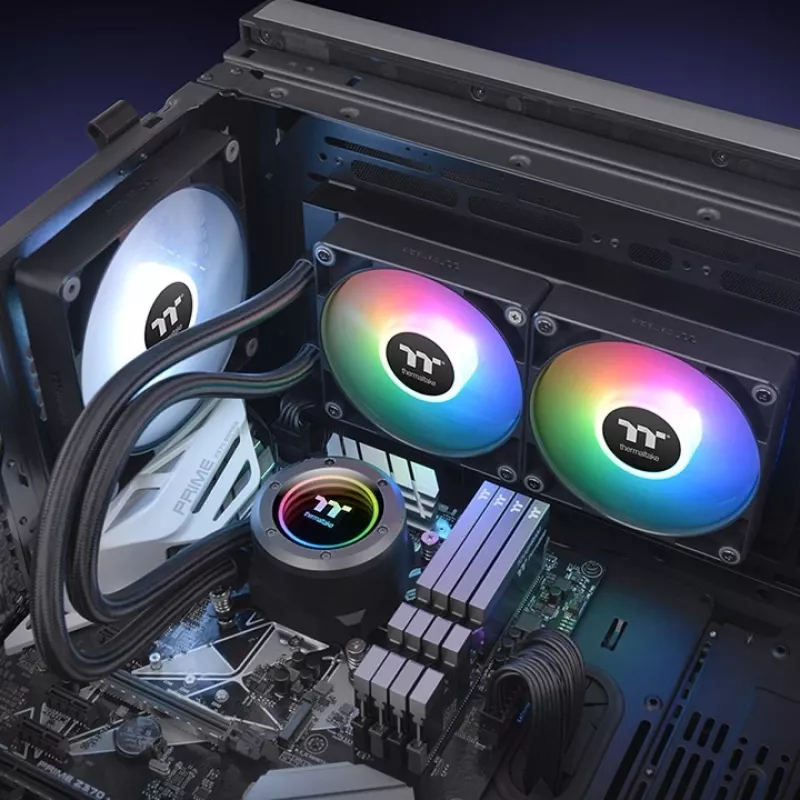 THERMALTAKE vesijahutus - TH240 V2 ARGB Sync kõik-ühes vedelikjahuti