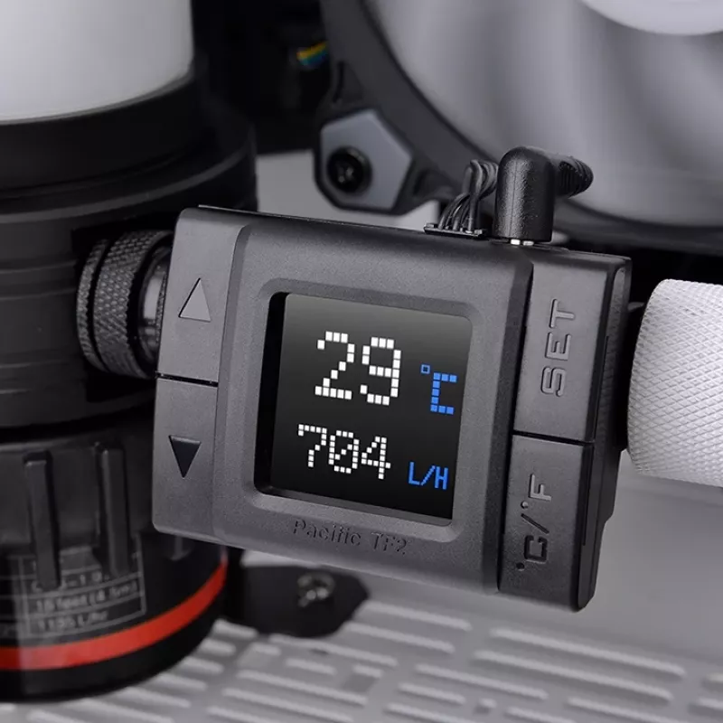 THERMALTAKE vesijahutuslisaseade - Pacific TF2 temperatuuri- ja vooluhulganäidik