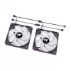 Ventilaator Thermaltake CT120 ARGB Sync Must Valge 500-2000 RPM Hüdrauliline