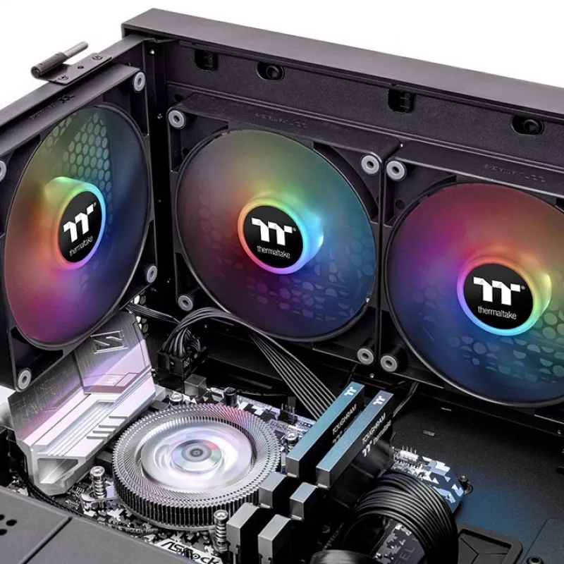 Ventilaator Thermaltake CT120 ARGB Sync Must Valge 500-2000 RPM Hüdrauliline
