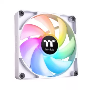 THERMALTAKE arvutijahutusventilaator - CT120 ARGB Sync - 12 cm - valge - 2 tk pakend