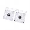THERMALTAKE arvutijahutusventilaator - CT120 ARGB Sync - 12 cm - valge - 2 tk pakend
