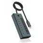 ICY BOX IB-HUB1457-C31 USB 3.2 Gen 1 (3.1 Gen 1) USB-C 10000 Mbit/s Sinine, Hall