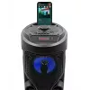 Kaasaskantav stereokõlar SQUEAK SQ1004 Harmony BT 5.0, 40W RMS, Bluetooth 5.0, FM, LED, 8h aku, must