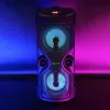 Kaasaskantav stereokõlar SQUEAK SQ1004 Harmony BT 5.0, 40W RMS, Bluetooth 5.0, FM, LED, 8h aku, must