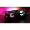 Kaasaskantav stereokõlar SQUEAK SQ1004 Harmony BT 5.0, 40W RMS, Bluetooth 5.0, FM, LED, 8h aku, must