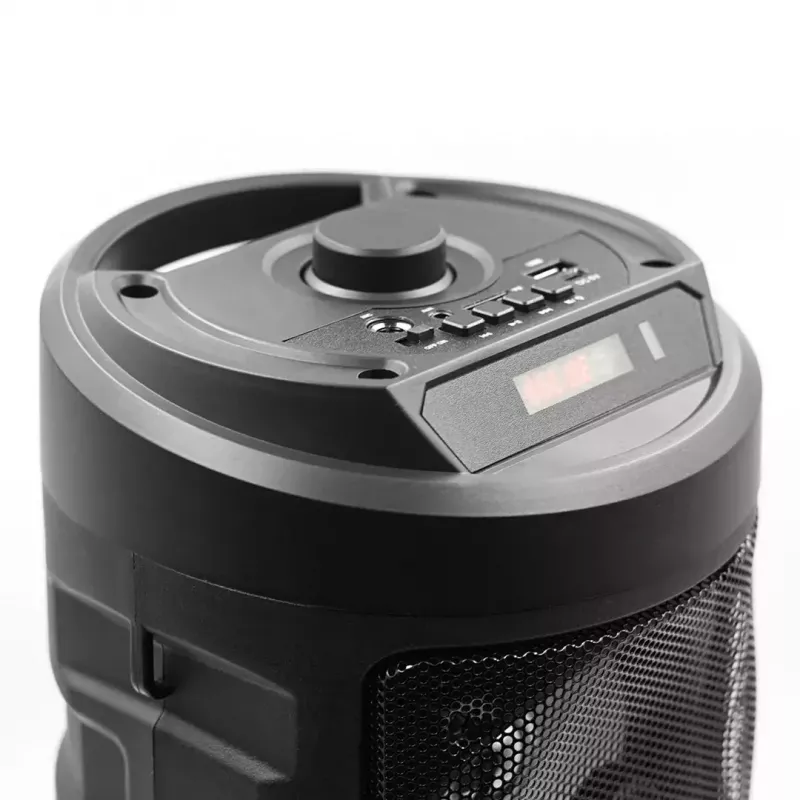 Kaasaskantav stereokõlar SQUEAK SQ1004 Harmony BT 5.0, 40W RMS, Bluetooth 5.0, FM, LED, 8h aku, must