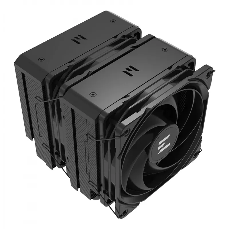 CPU jahuti ZALMAN CNPS14X Duo Must, kahe ventilaatoriga 120 mm jahutuslahendus