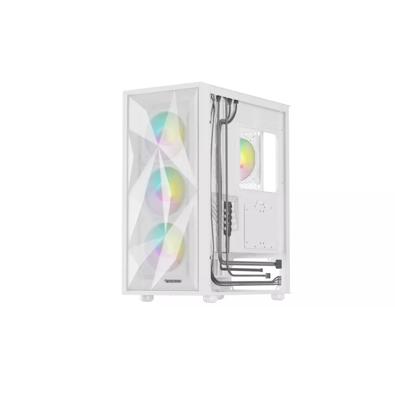 GENESIS Diaxid 605 ARGB Midi Tower Valge