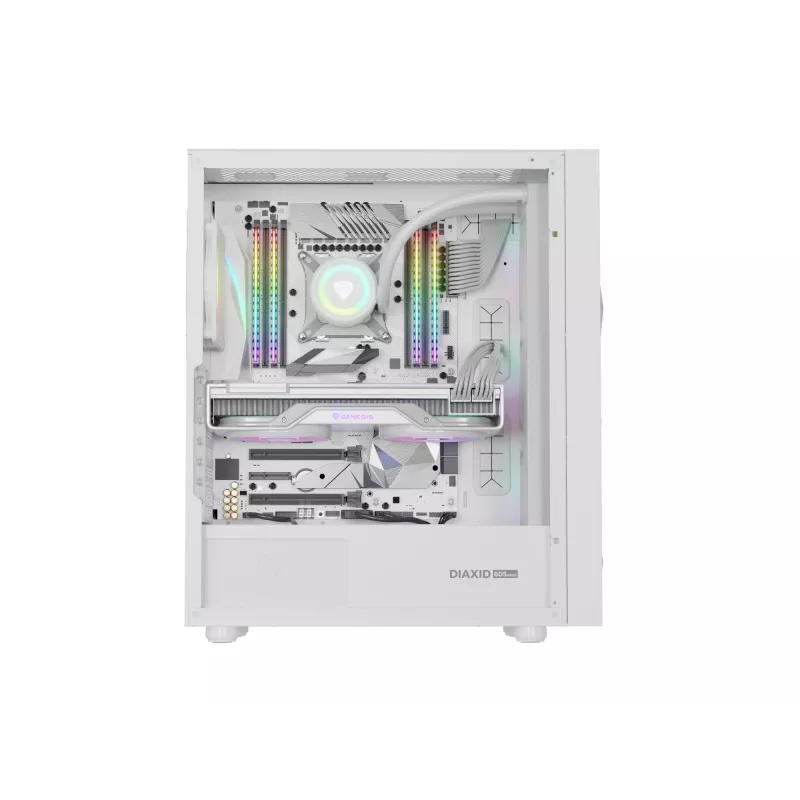 GENESIS Diaxid 605 ARGB Midi Tower Valge