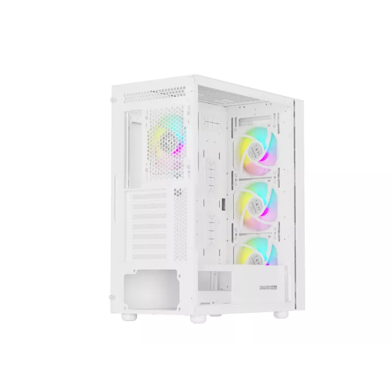GENESIS Diaxid 605 ARGB Midi Tower Valge