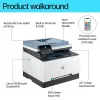 HP Color LaserJet Pro MFP 3302fdn, Laser, värvitrükk, 600 x 600 DPI, A4, otseprintimine, sinine