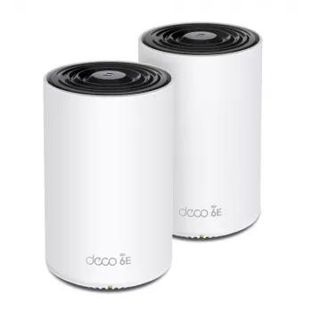 TP-Link AXE5400 terve kodu Mesh Wi-Fi 6E süsteem (Tri-Band), valge, DECO XE75 PRO (2-PACK)