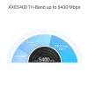 TP-Link AXE5400 terve kodu Mesh Wi-Fi 6E süsteem (Tri-Band), valge, DECO XE75 PRO (2-PACK)