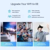 TP-Link AXE5400 terve kodu Mesh Wi-Fi 6E süsteem (kolmeribal), valge
