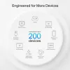 TP-Link AXE5400 terve kodu Mesh Wi-Fi 6E süsteem (kolmeribal), valge