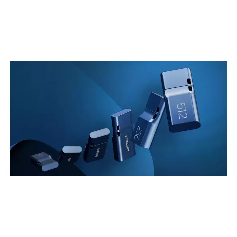 Samsung MUF-512DA USB-mälupulk 512 GB USB USB-C 3.2 Gen 1 (3.1 Gen 1) Sinine