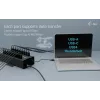 i-tec USB-C/USB-A Metal Charging + data HUB, 15W pordi kohta, 20x USB-C