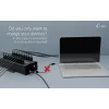 i-tec USB-C/USB-A Metal Charging + data HUB, 15W pordi kohta, 20x USB-C