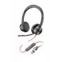 HP Poly Mustwire 8225 Stereo USB-C Headset +USB-C/A Adapter