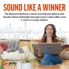 HP Poly Mustwire 8225 Stereo USB-C Headset +USB-C/A Adapter