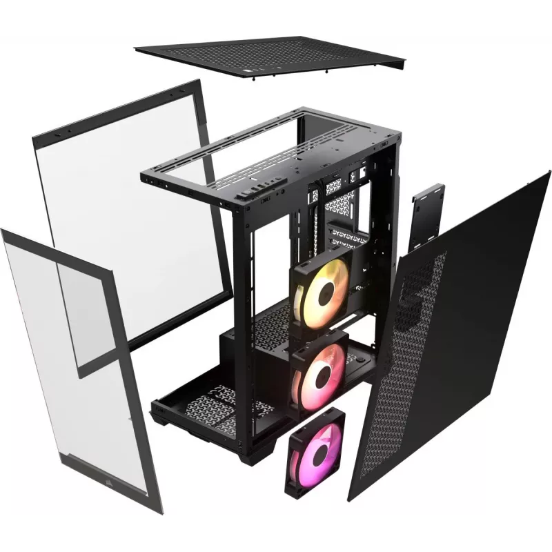 CORSAIR arvutikorpus - iCUE LINK 3500X RGB kesktorn