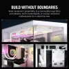 CORSAIR PC-korpus - iCUE LINK 3500X RGB Mid-Tower - Valge