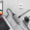 Axagon ADE-TXPD USB-C Gigabit Etherneti adapter PD 100W-ga