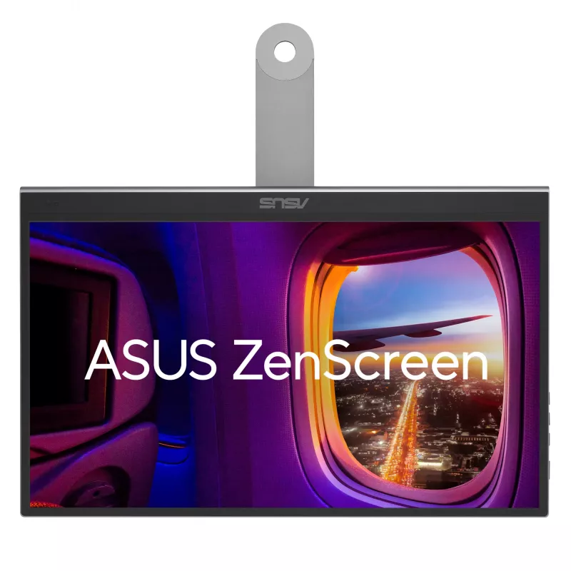 ASUS ZenScreen MQ16AHE arvutimonitor 39,6 cm (15,6 tolli) 1920 x 1080 pikslit Full HD OLED Hõbedane