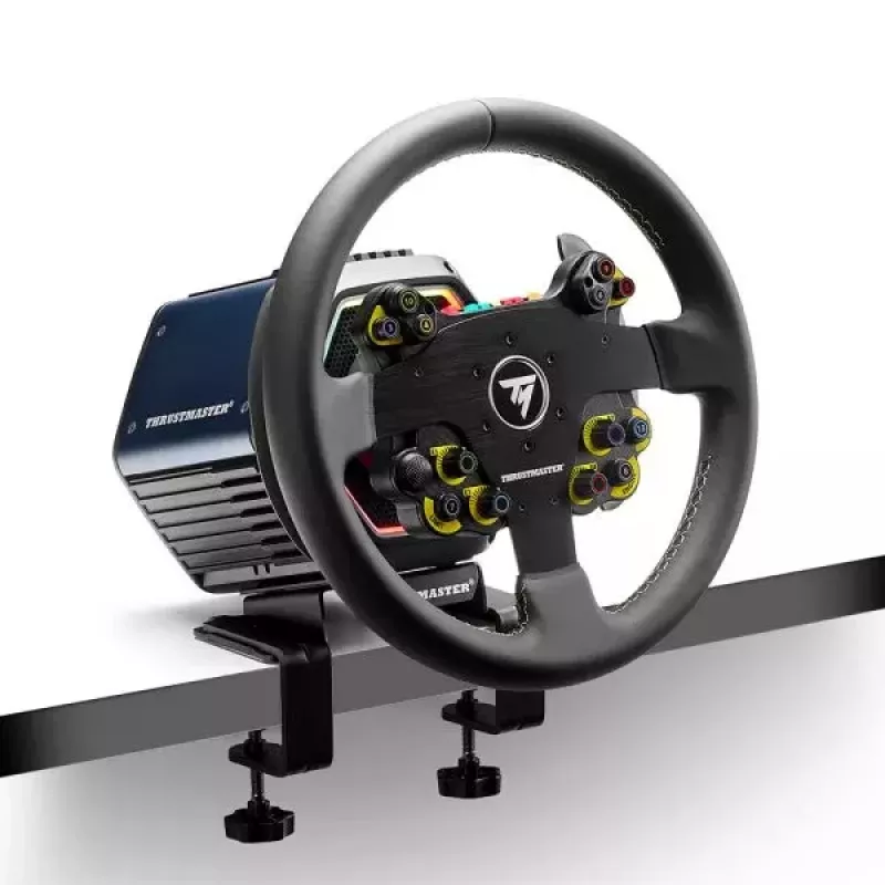 Thrustmaster Evo Racing 32R Leather Must, Kollane Rool PC, PlayStation 4, PlayStation 5, Xbox, Xbox One