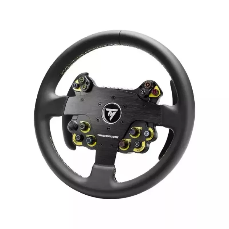 Thrustmaster Evo Racing 32R Leather Must, Kollane Rool PC, PlayStation 4, PlayStation 5, Xbox, Xbox One