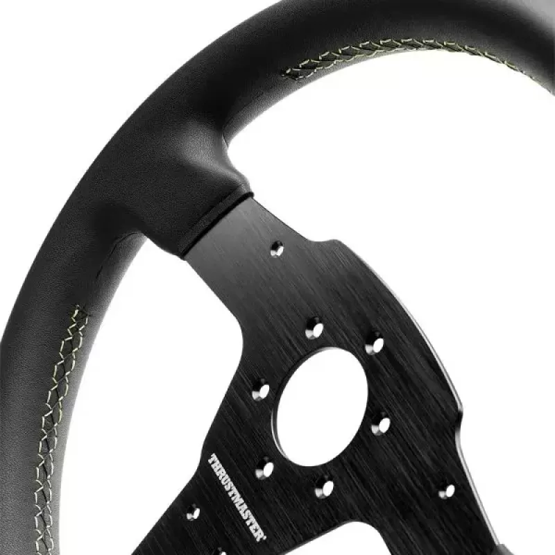Thrustmaster Evo Racing 32R Leather Must, Kollane Rool PC, PlayStation 4, PlayStation 5, Xbox, Xbox One