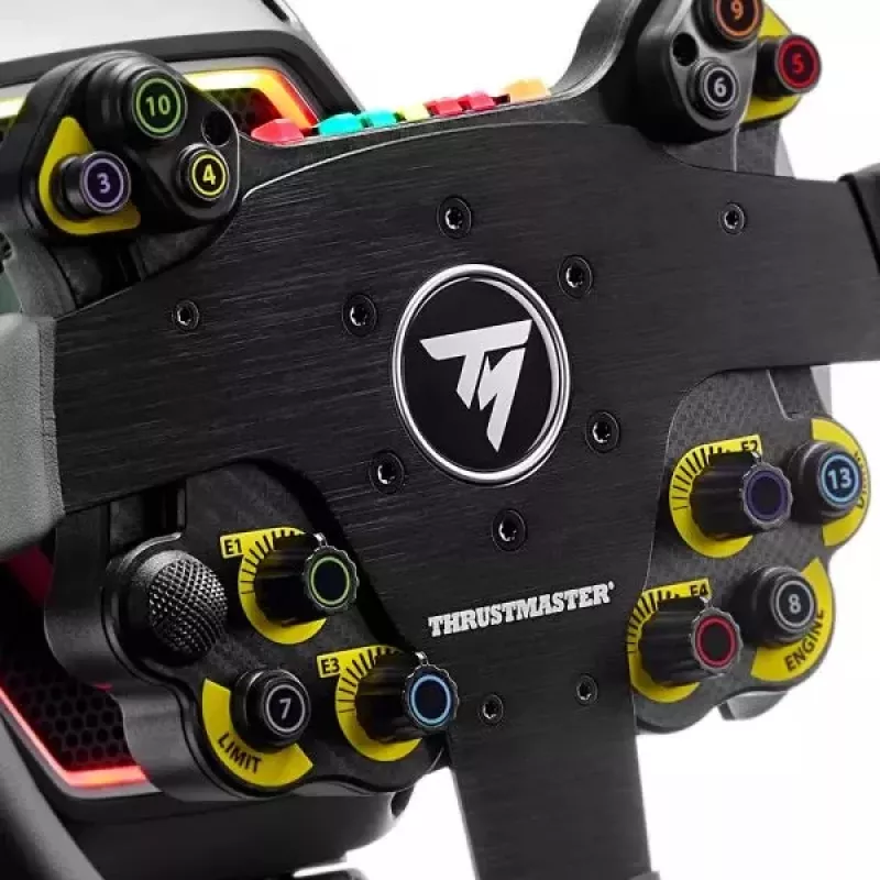Thrustmaster Evo Racing 32R Leather Must, Kollane Rool PC, PlayStation 4, PlayStation 5, Xbox, Xbox One