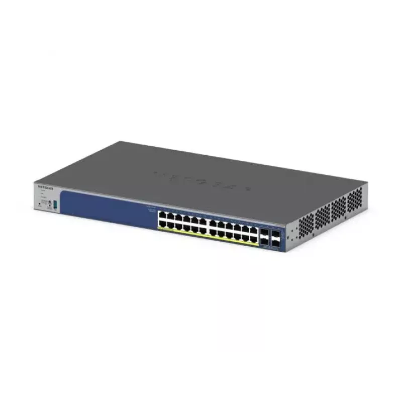 NETGEAR 28-Pordiga PoE Gigabit/10G Virnastatav Nutikas Lüliti (GS728TXP)