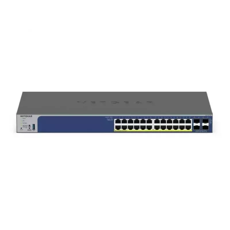 NETGEAR 28-Pordiga PoE Gigabit/10G Virnastatav Nutikas Lüliti (GS728TXP)