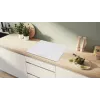 Induktsioonpliit Bosch Serie 6 PIF612BB1E, 4 tsooni sisseehitatav, 60 cm, valge, puutjuhtimine