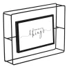 Hama Cleveland Single picture frame Must