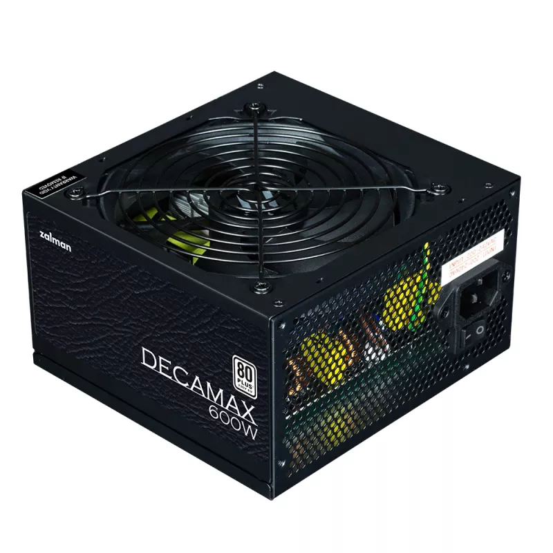 Zalman Decamax toiteplokk 600 W ATX must