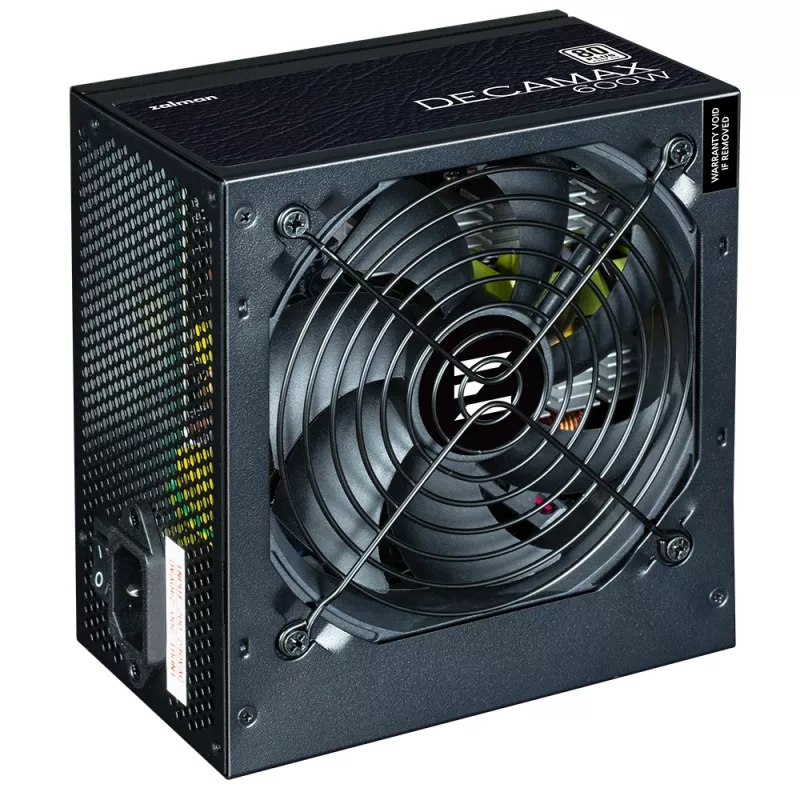 Zalman Decamax toiteplokk 600 W ATX must