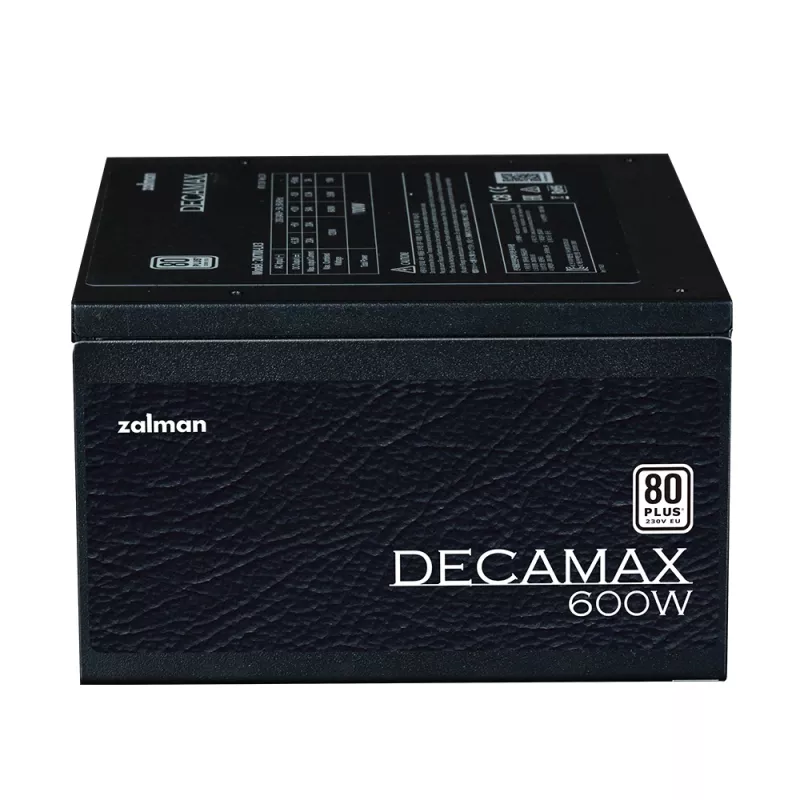 Zalman Decamax toiteplokk 600 W ATX must