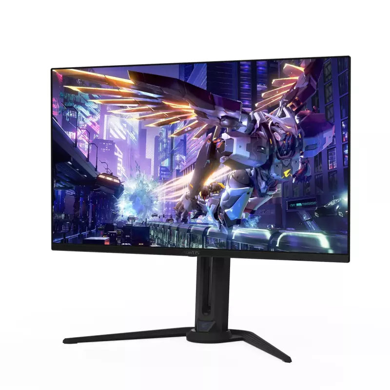 32” GIGABYTE AORUS FO32U2P OLED mängurimonitor – 3840×2160 UHD, 240 Hz, 0,03 ms, 250 cd/m², KVM, DisplayPort 2.1