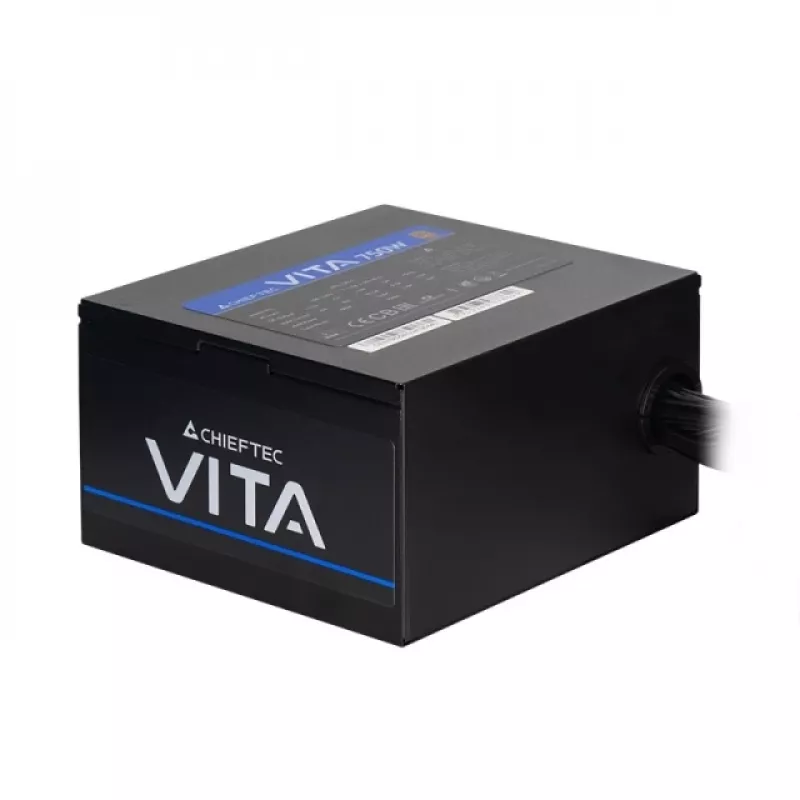 Chieftec Vita toiteplokk 750W 80+ Bronze jaemüük – PC/serveri toiteplokk – 20+4 kontakti ATX PS/2