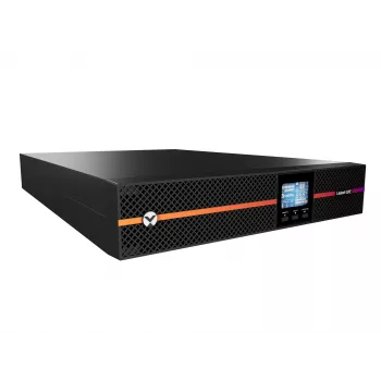 Vertiv Liebert GXE3-3000IRT2UXL katkematu toiteallikas (UPS) Topeltkonversioon (Online) 3 kVA 2700 W 9 vahelduvvoolu pistikupesa(d)