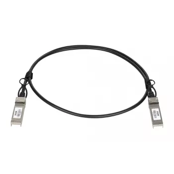 D-Link DEM-CB100S28 InfiniBand/kiudoptiline kaabel 1 m SFP28 must hõbedane