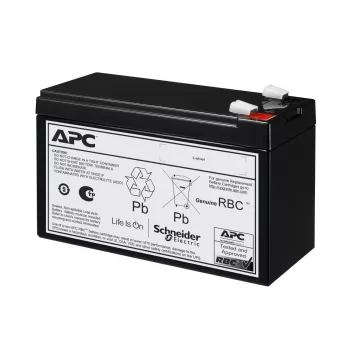 APC vahetusakukassett #177, suletud pliiaku (VRLA), 24 V, 9 Ah, 1 tk, must, Hg (elavhõbe)
