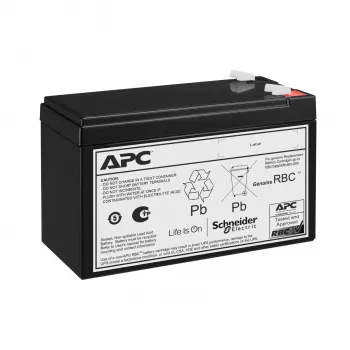 APC vahetusakukassett #177, suletud pliiaku (VRLA), 24 V, 9 Ah, 1 tk, must, Hg (elavhõbe)