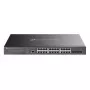 TP-Link Omada SG3428XMPP võrgukommutaator hallatav L2+ Gigabit Ethernet (10/100/1000) Toide üle Etherneti (PoE) 1U Must